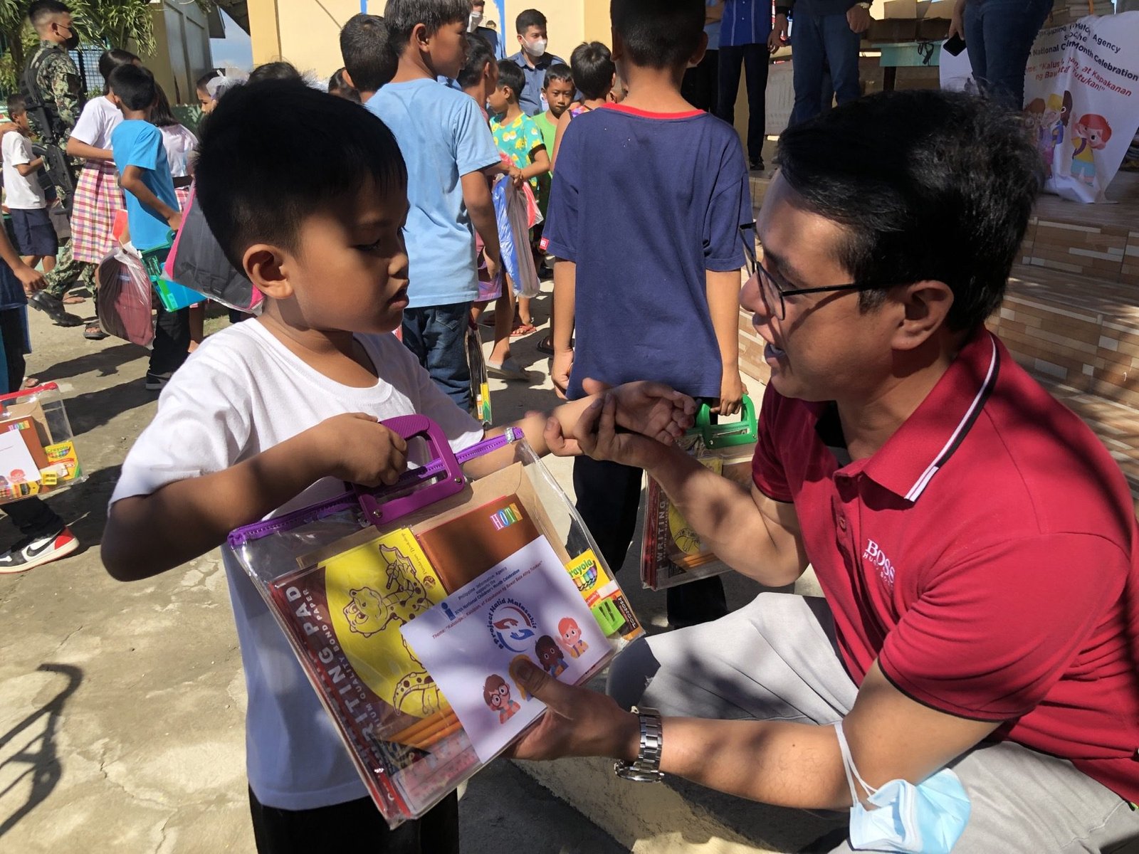 Lubao school says donation from agencies will boost children’s learning ...