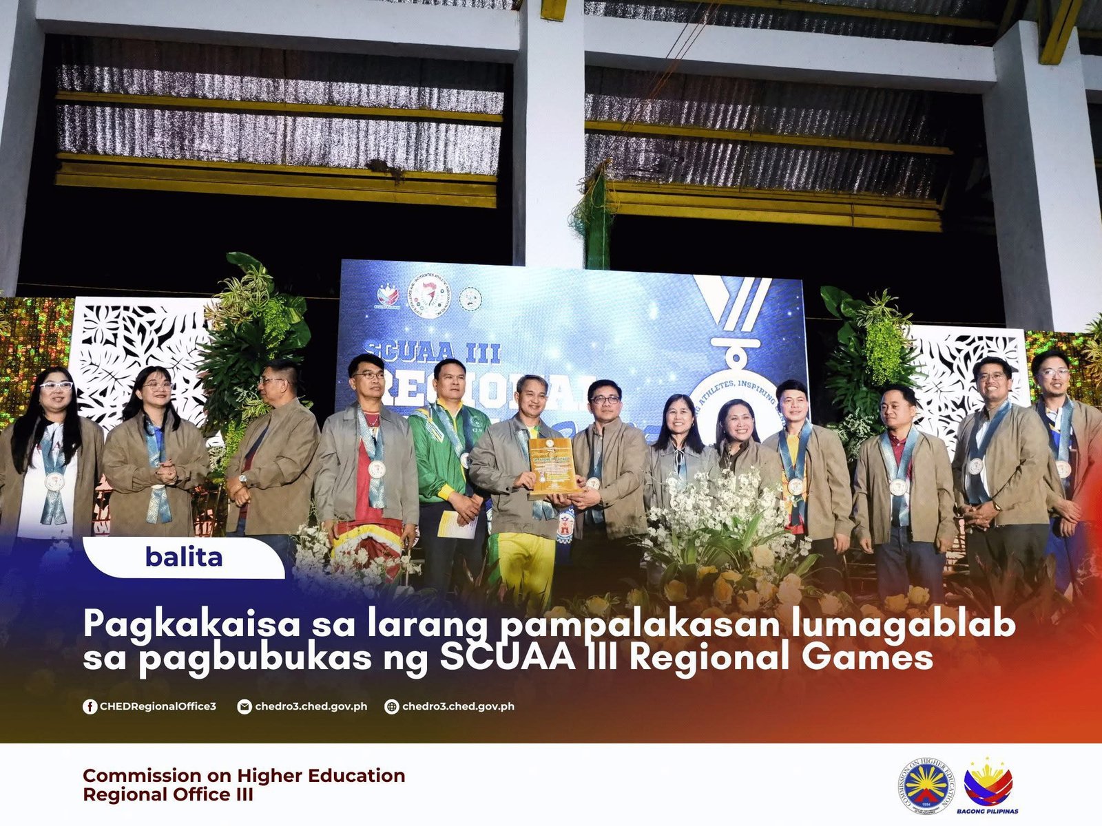 Scuaa R3 SCUAA III REGIONAL GAMES KICK OFF WITH A CALL FOR UNITY THROUGH SPORTS ...